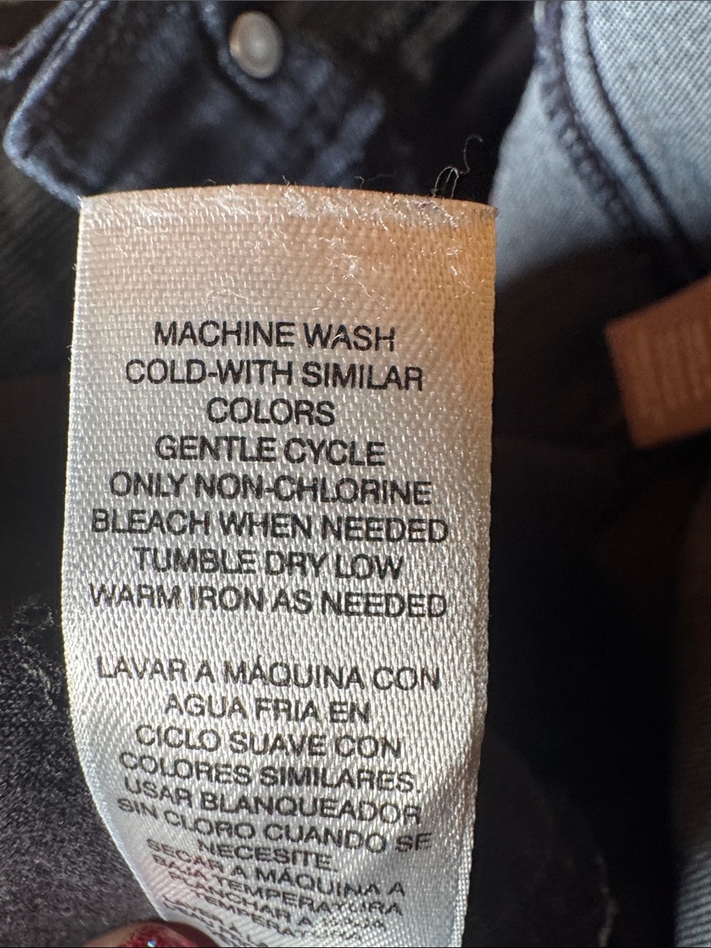 Chico’s So Slimming Girlfriend Ankle Jeans Dark Wash Size 3 (16) Stretch Denim - Picture 9 of 9
